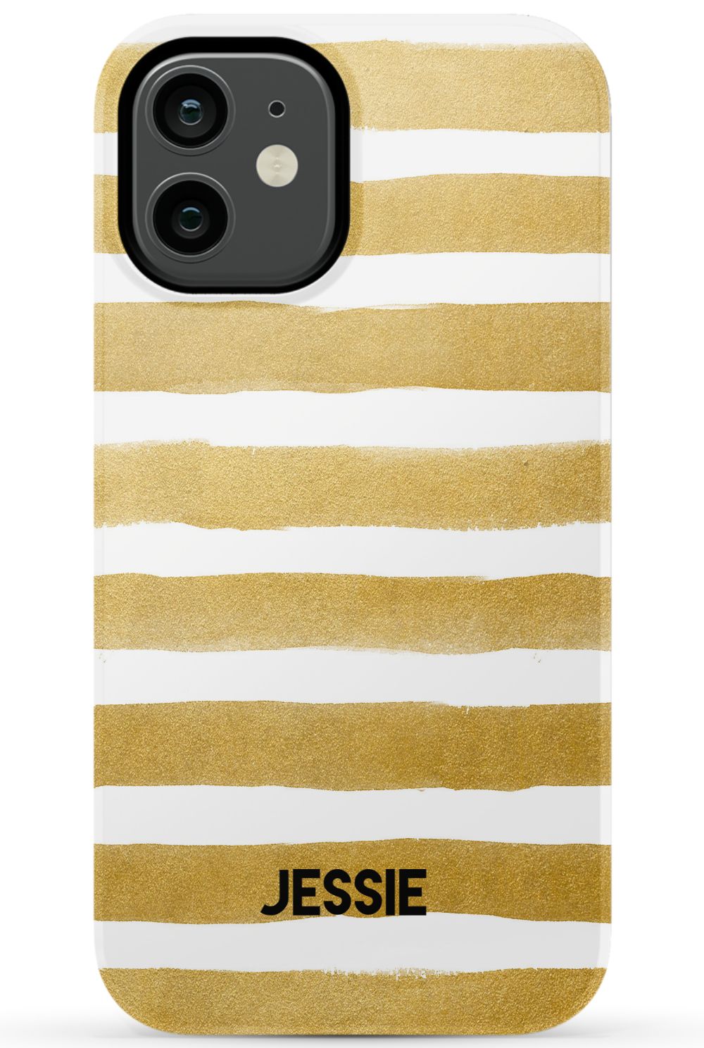Personalized Gold Watercolor Phone Case