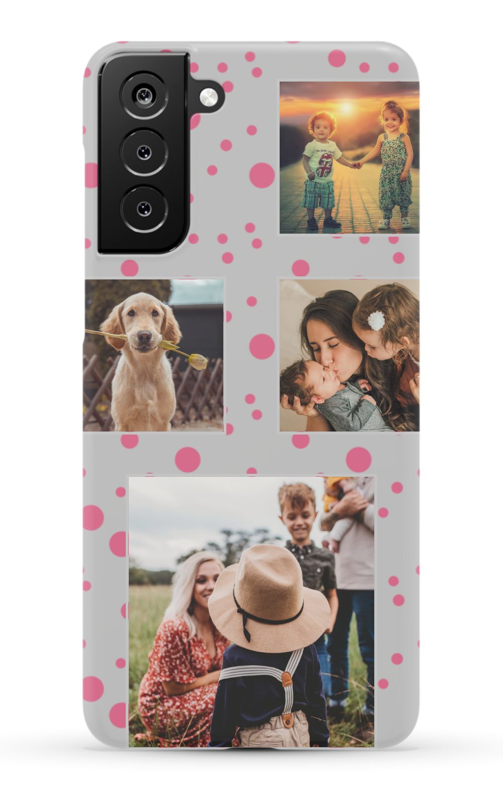 Personalized Gallery Polka Dot Phone Case