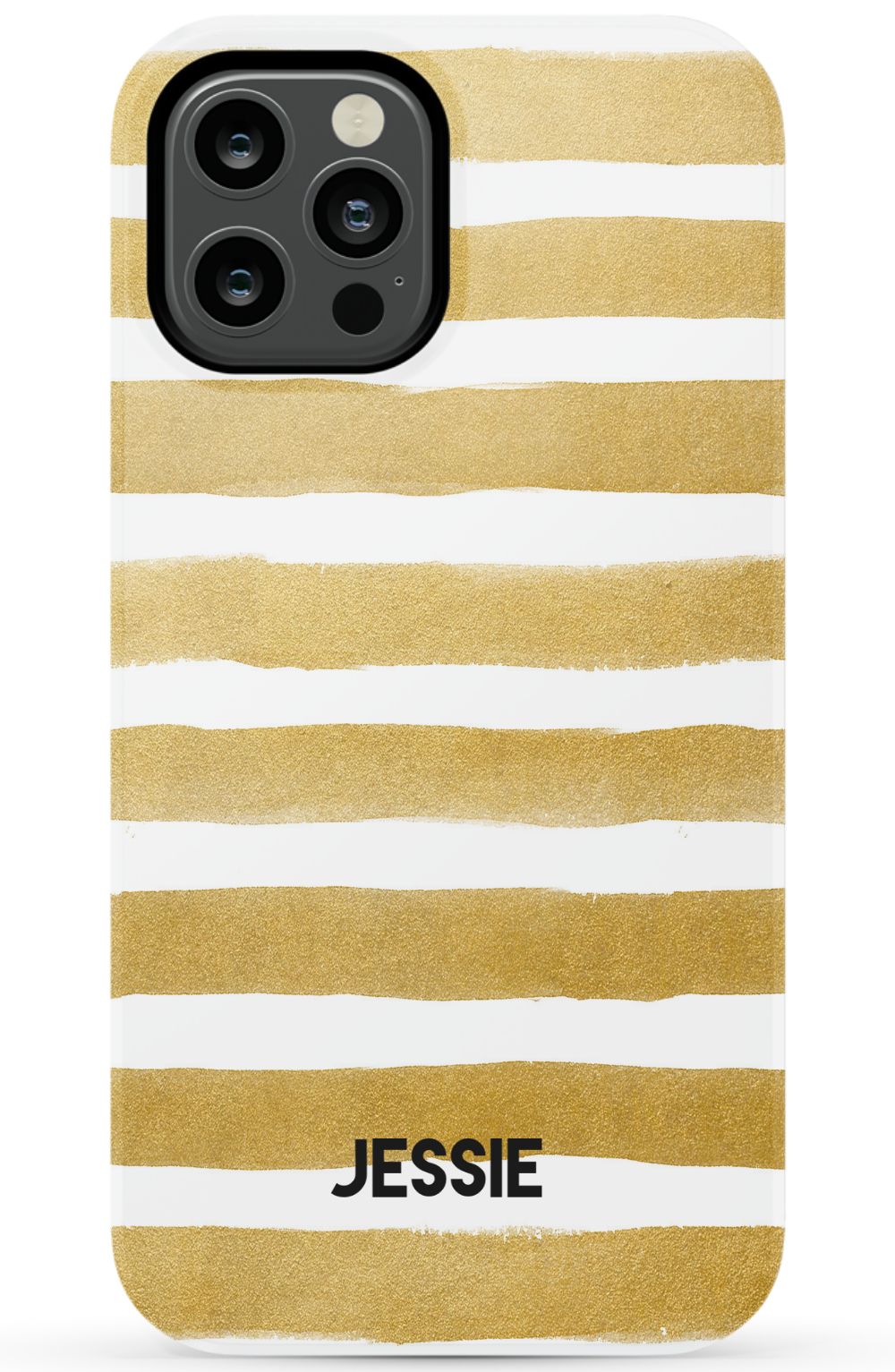 Personalized Gold Watercolor Phone Case