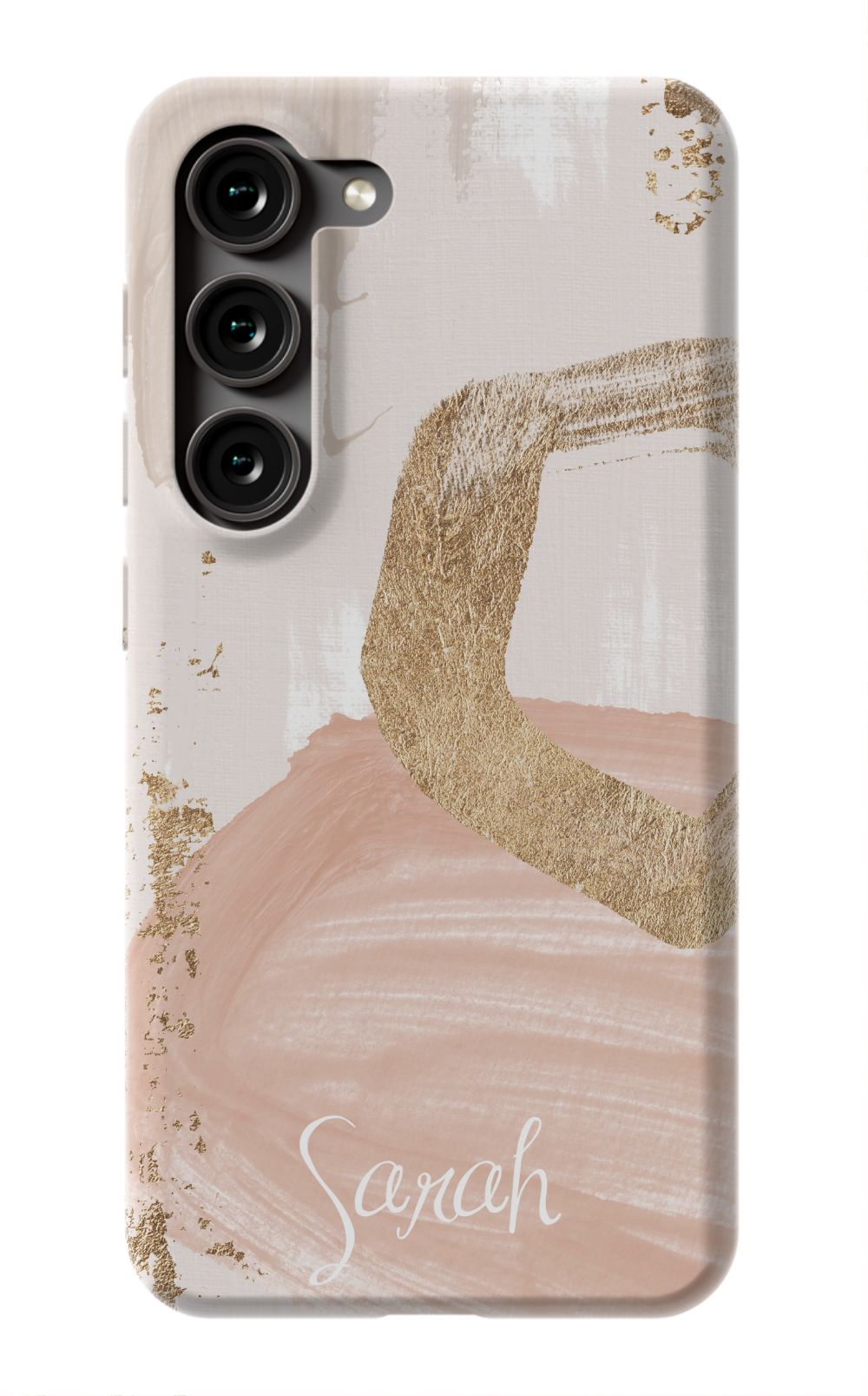 Blush & Gold Personalized Phone Case