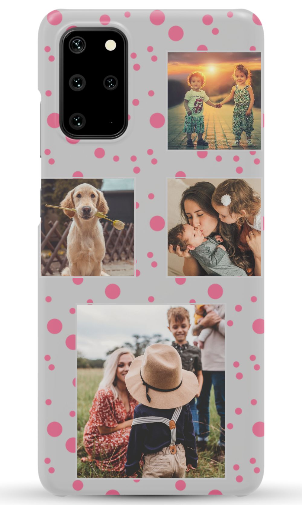 Personalized Gallery Polka Dot Phone Case