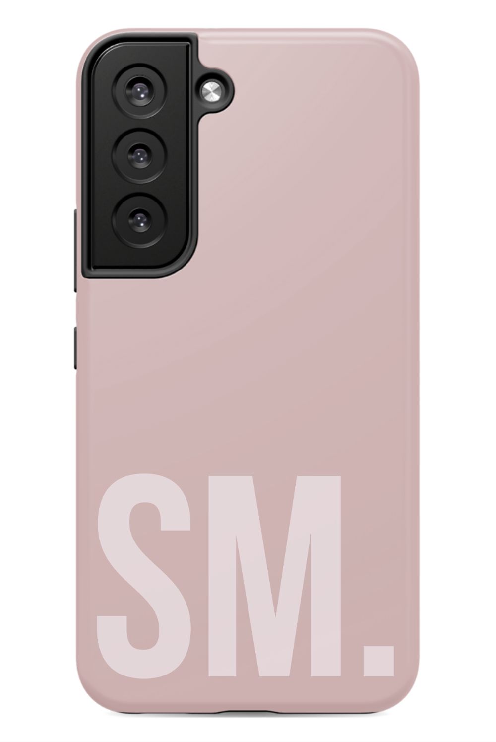 Nude Pink Personalized Monogram Phone Case