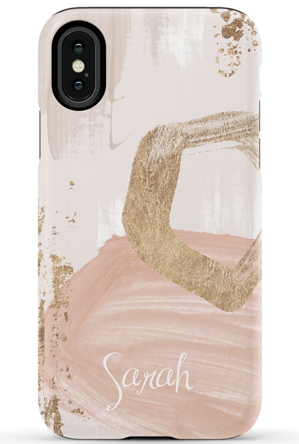 Blush & Gold Personalized Phone Case