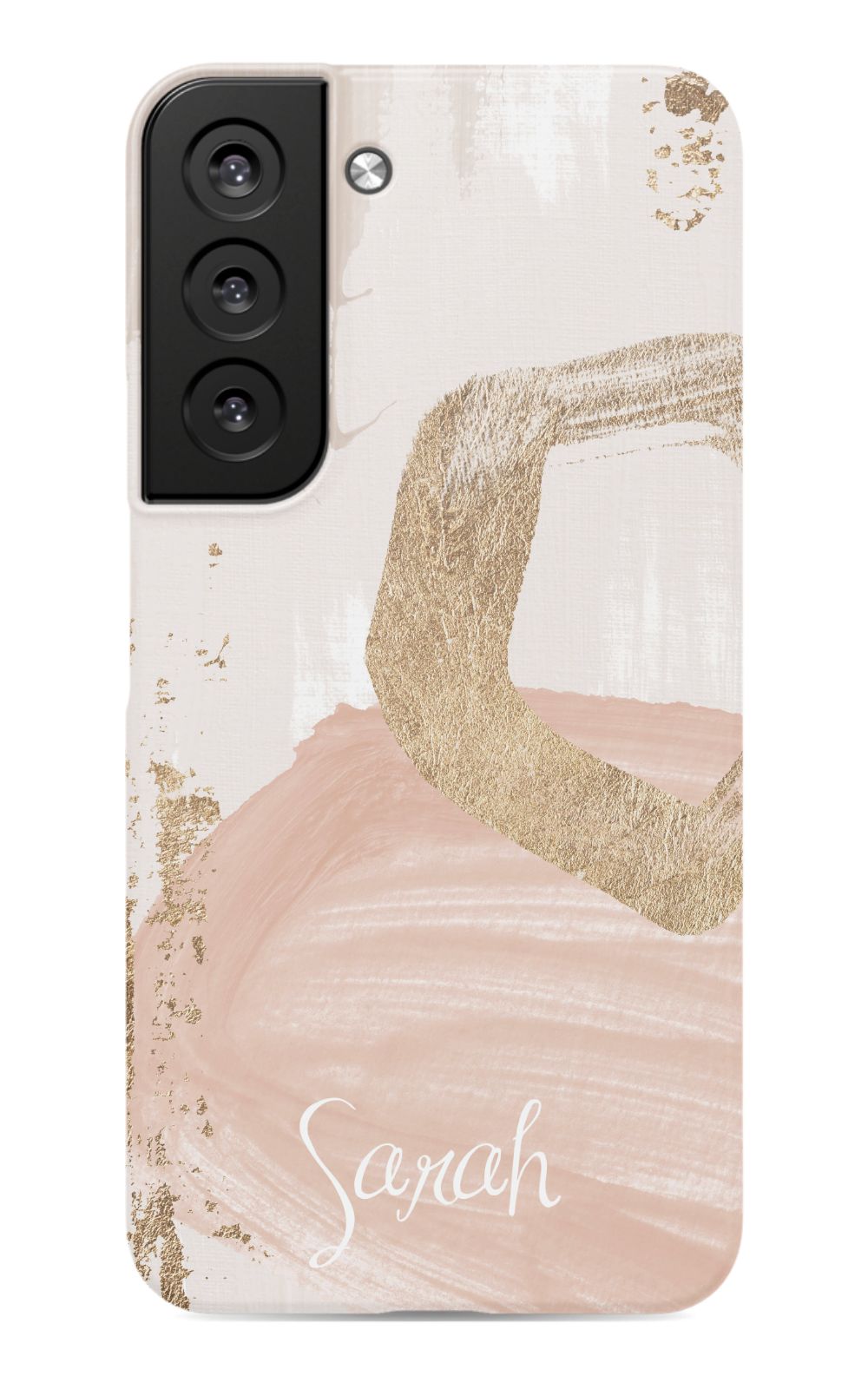 Blush & Gold Personalized Phone Case