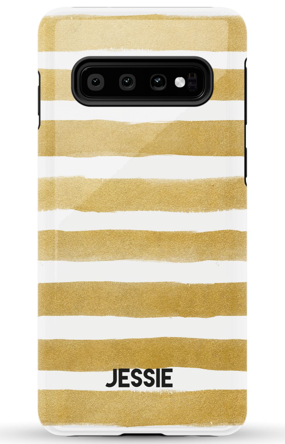 Personalized Gold Watercolor Phone Case