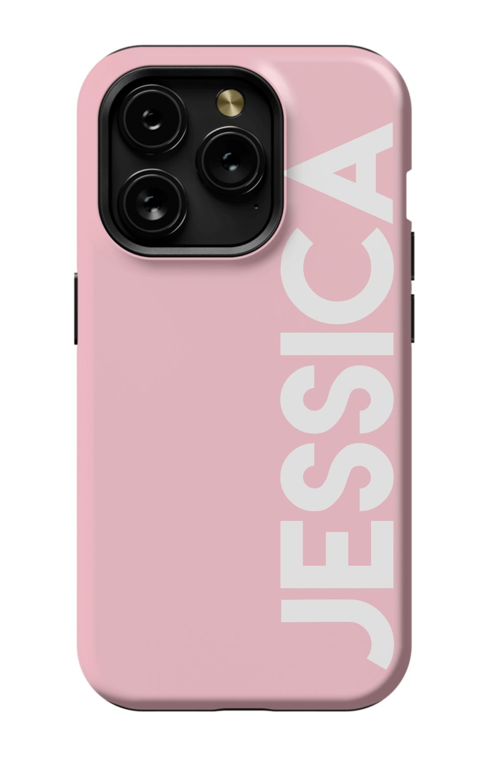 Personalized Solid Pink Phone Case