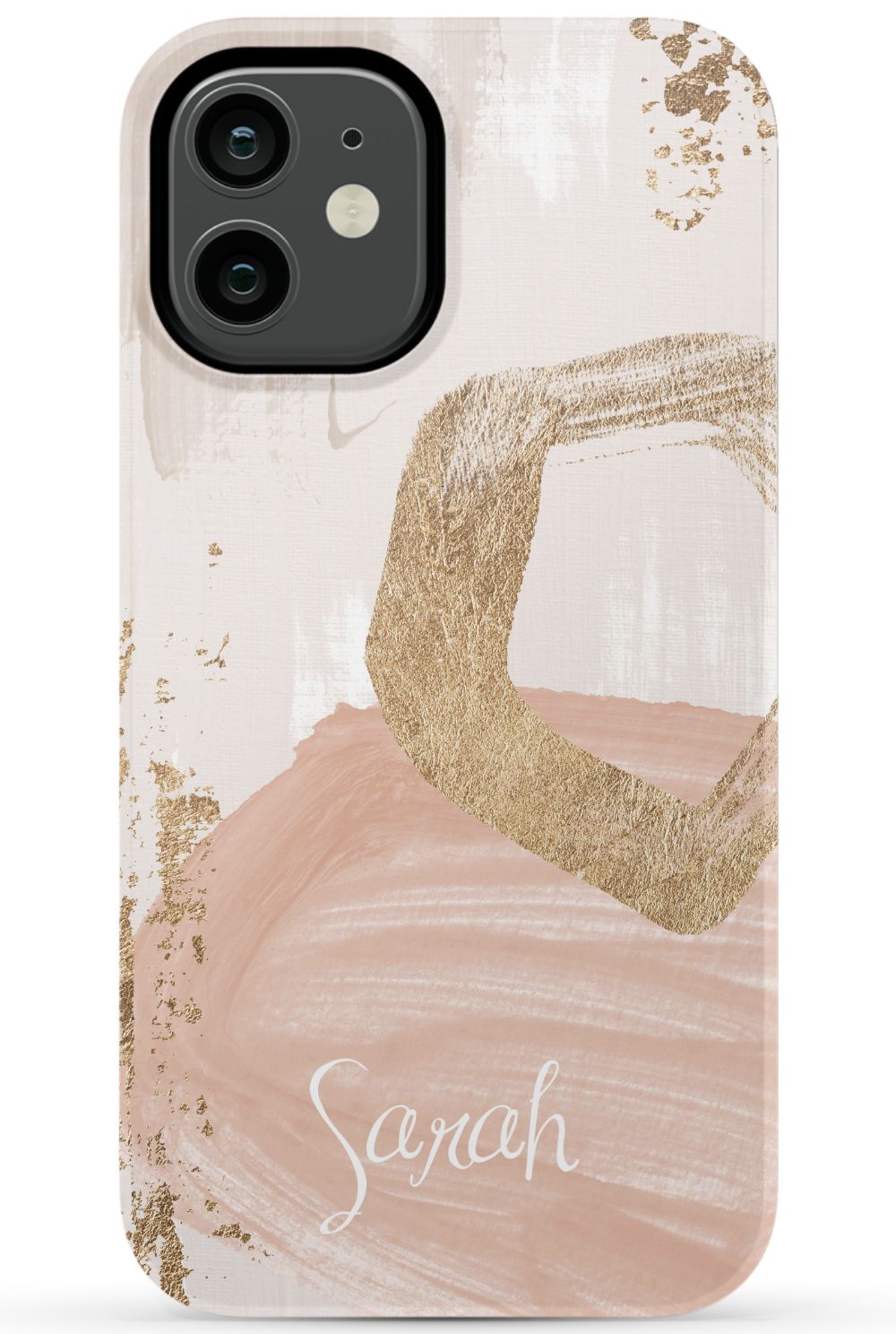 Blush & Gold Personalized Phone Case