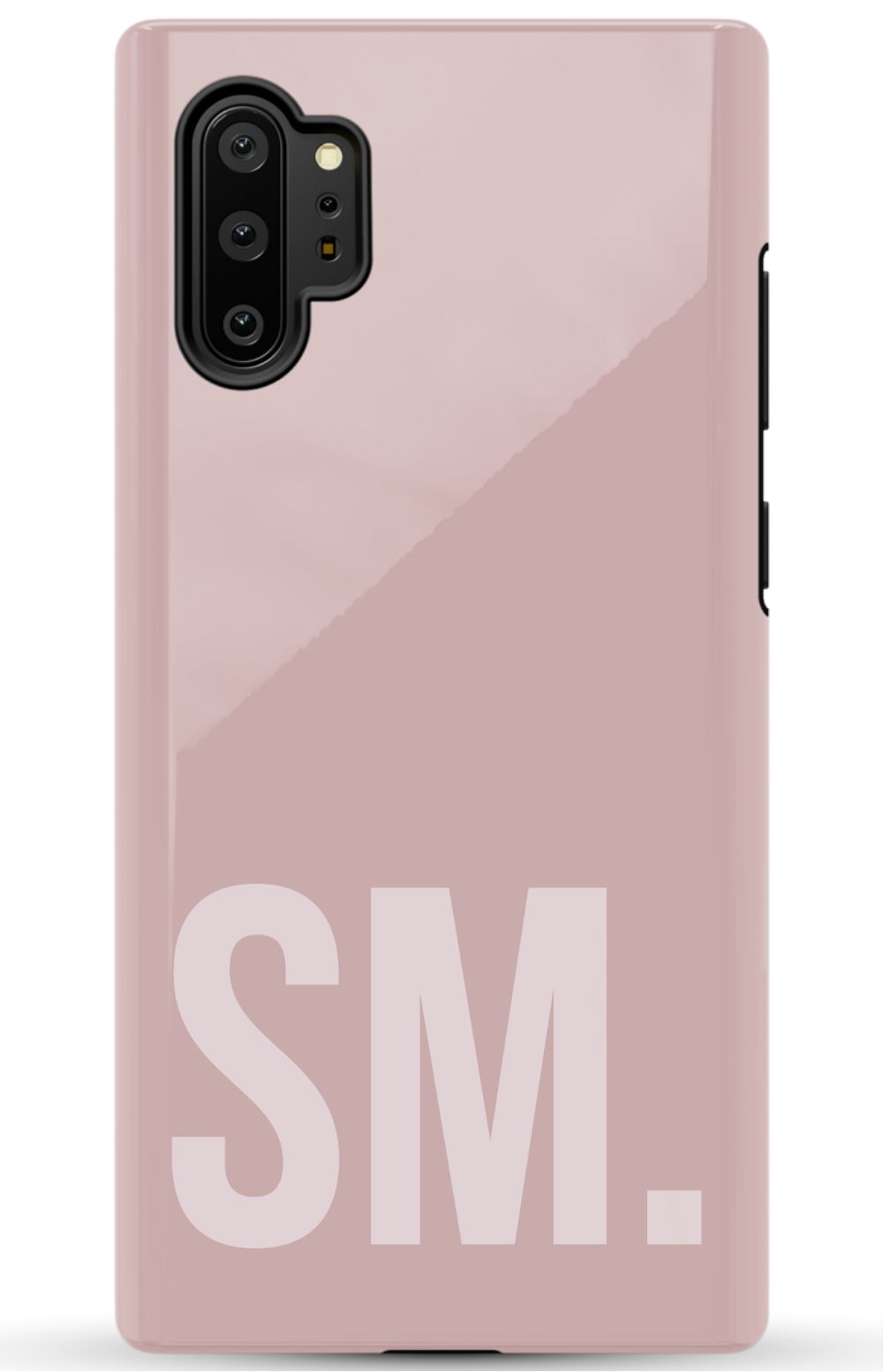 Nude Pink Personalized Monogram Phone Case