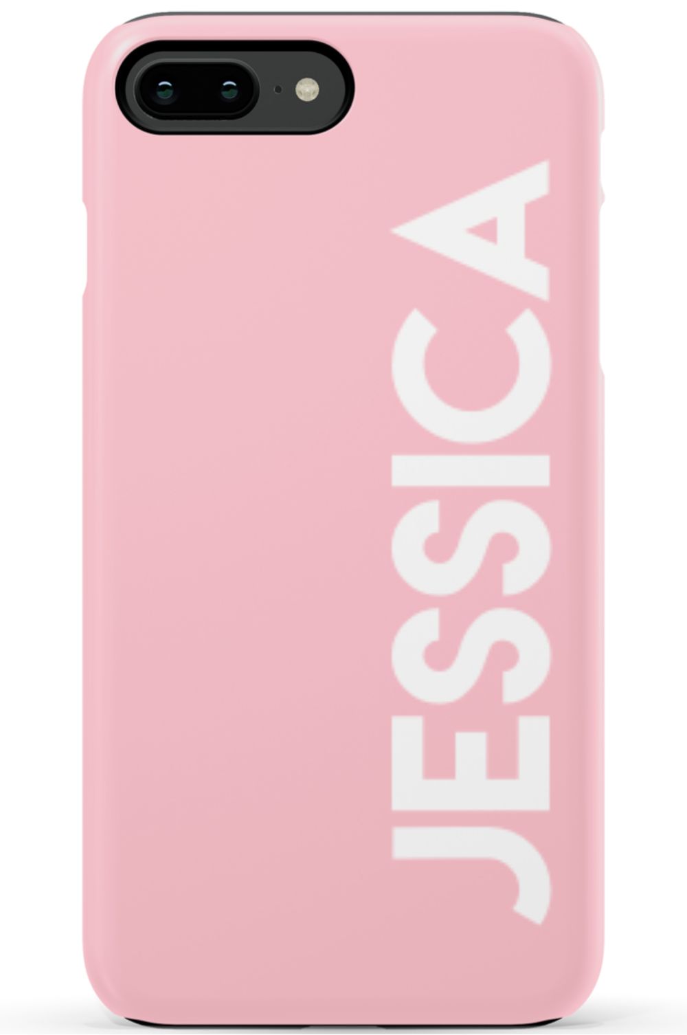 Personalized Solid Pink Phone Case