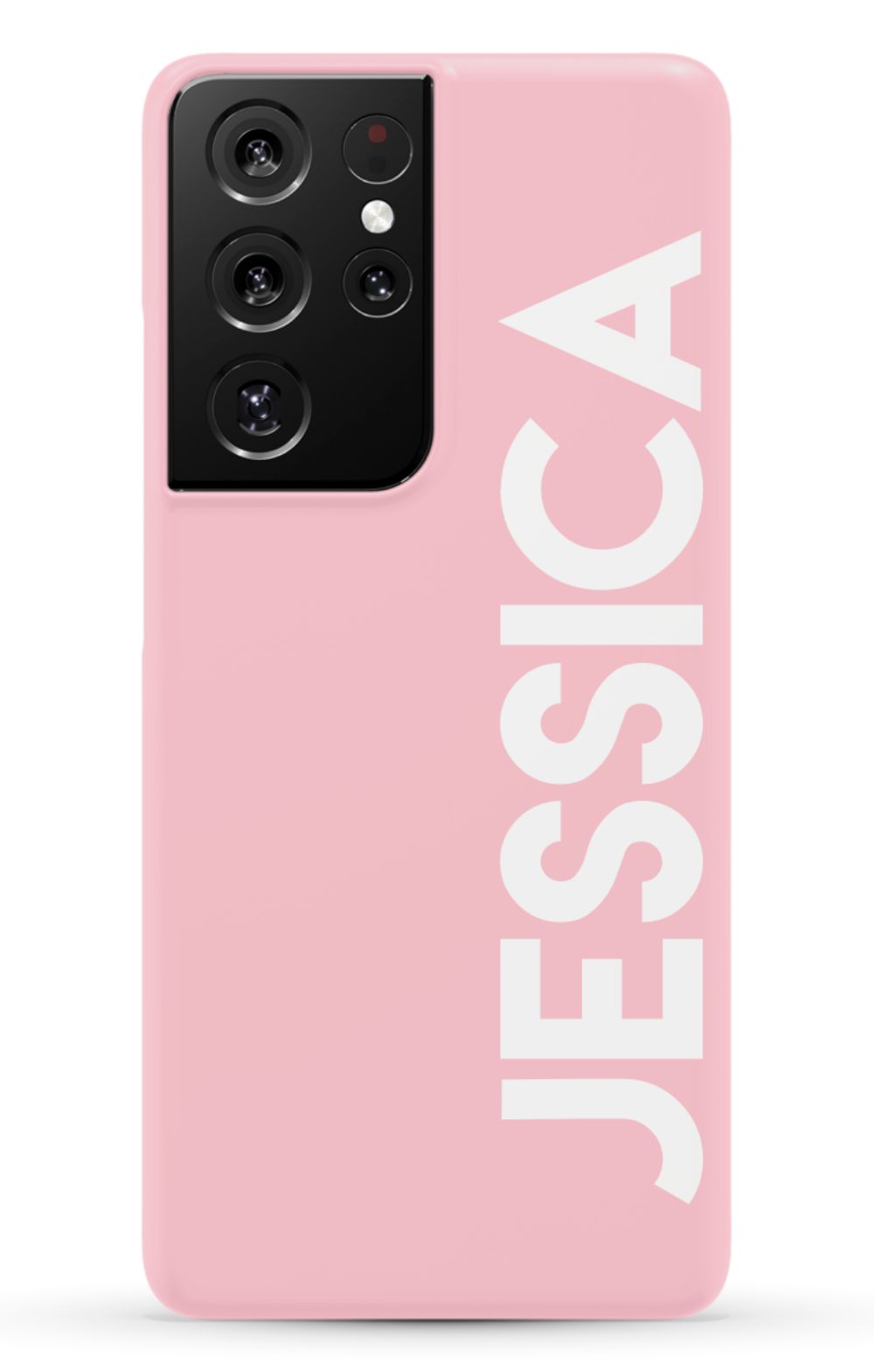 Personalized Solid Pink Phone Case