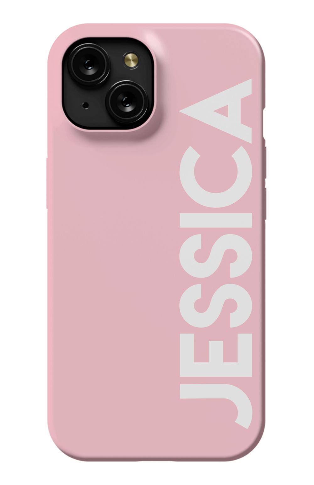 Personalized Solid Pink Phone Case