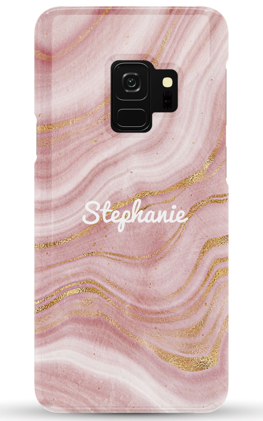 Personalized Pink Gold Emerald Phone Case