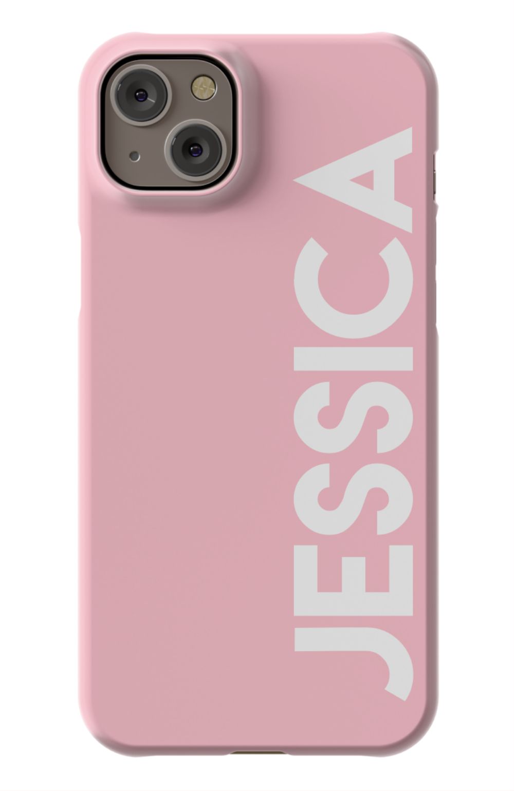 Personalized Solid Pink Phone Case