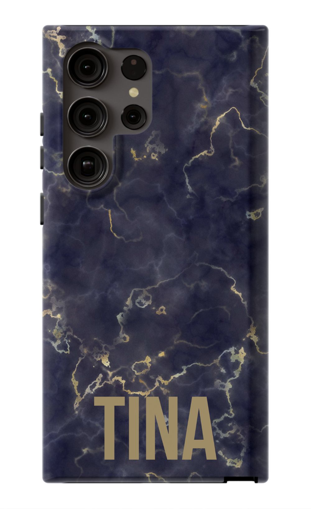Personalized Blue Marble Phone Case