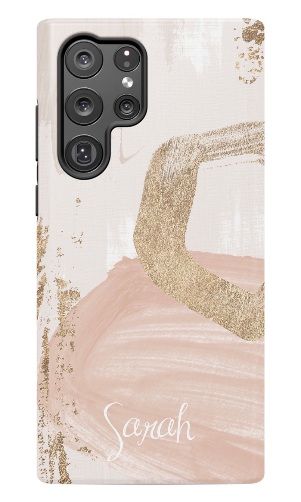 Blush & Gold Personalized Phone Case