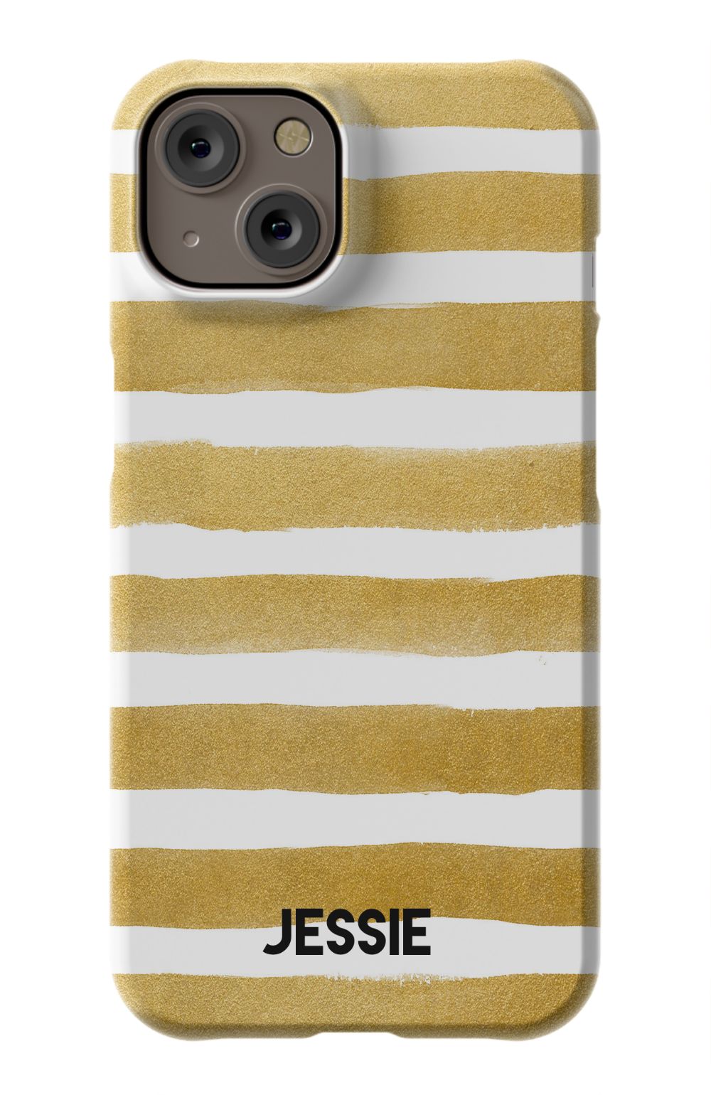 Personalized Gold Watercolor Phone Case