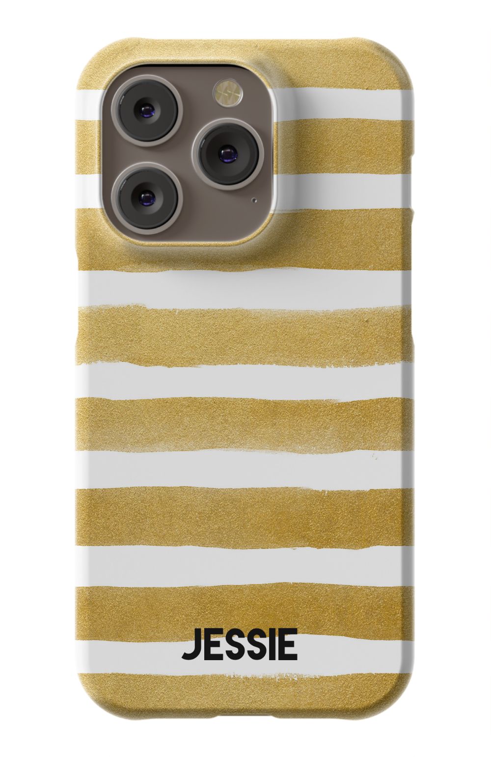 Personalized Gold Watercolor Phone Case