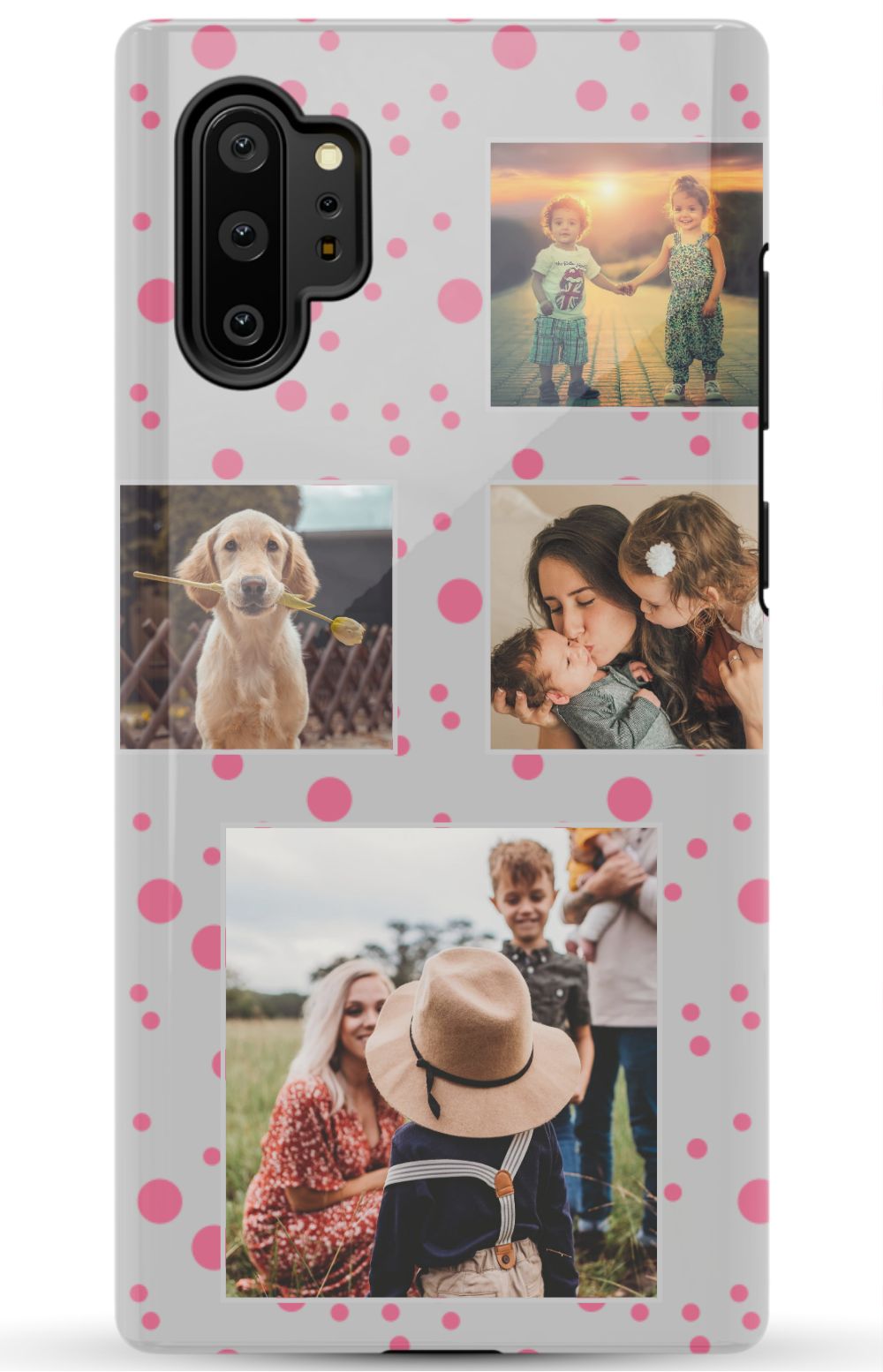 Personalized Gallery Polka Dot Phone Case