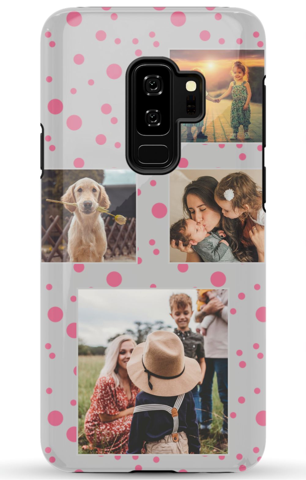 Personalized Gallery Polka Dot Phone Case