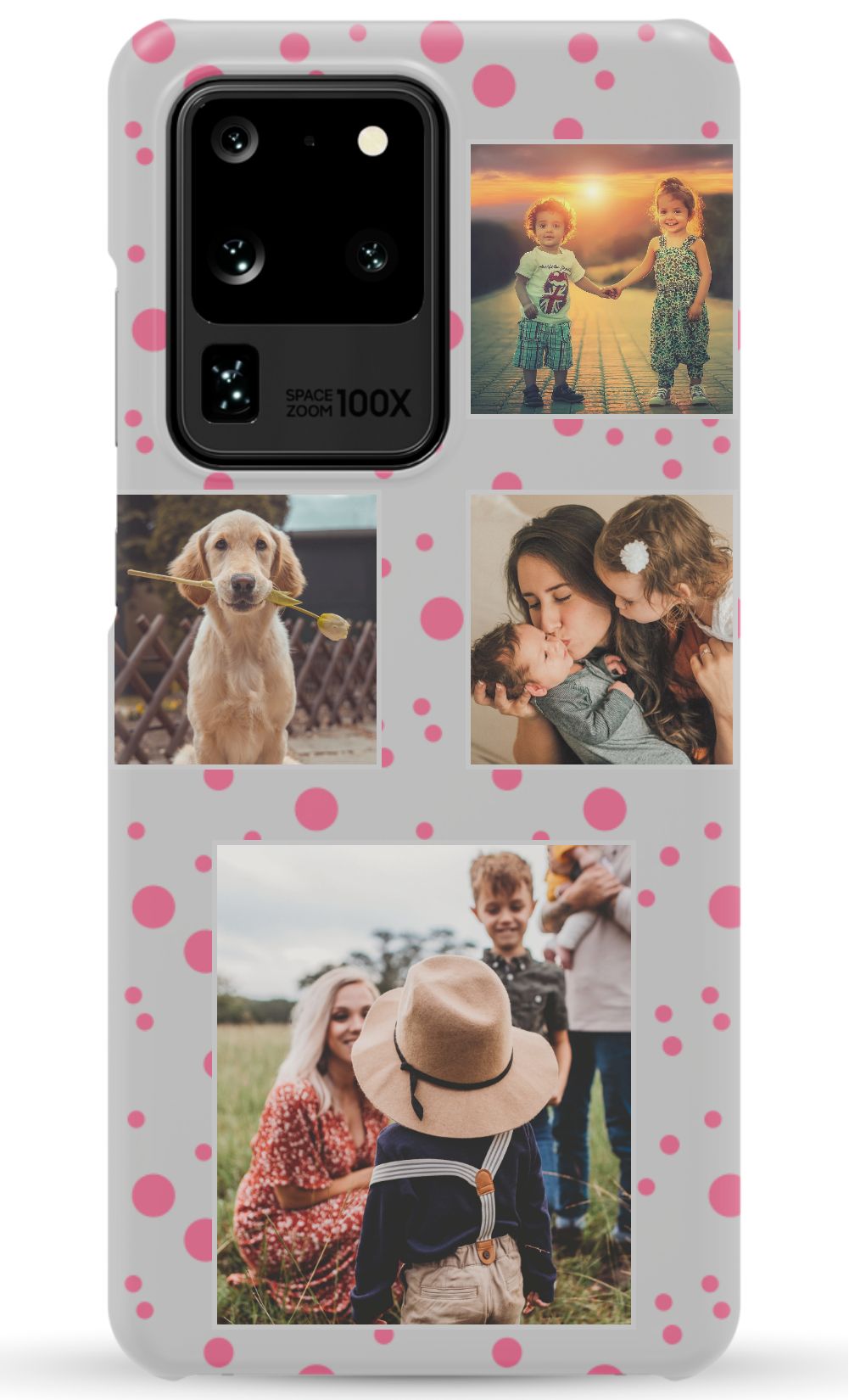 Personalized Gallery Polka Dot Phone Case