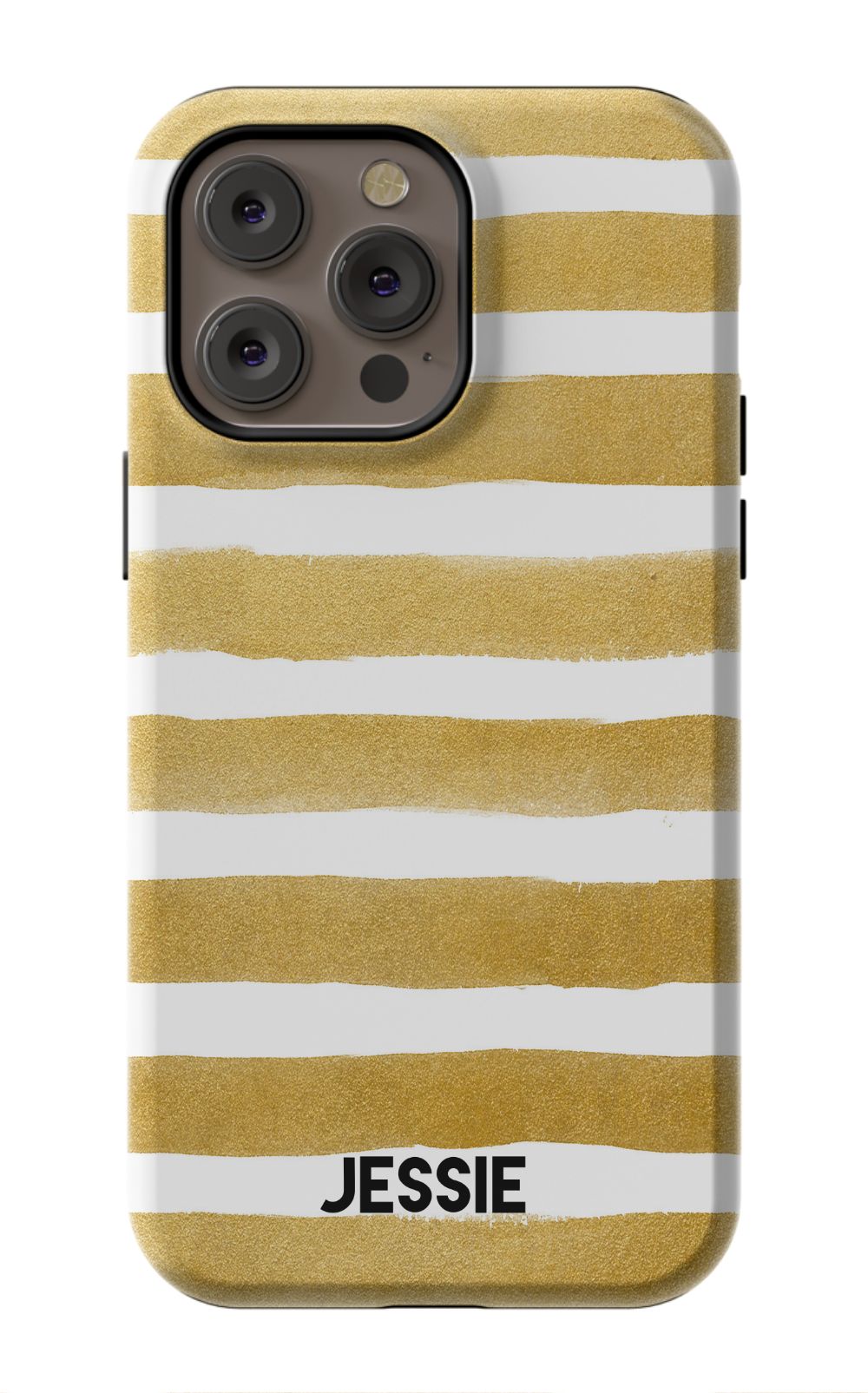 Personalized Gold Watercolor Phone Case