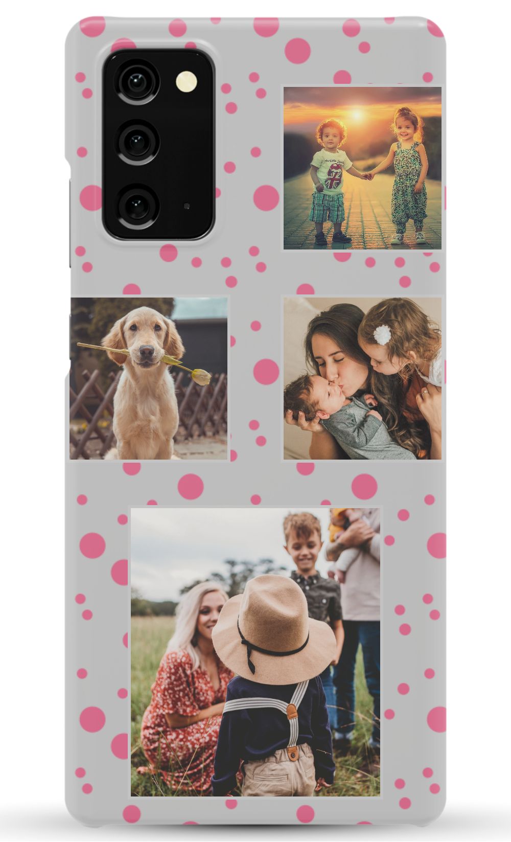 Personalized Gallery Polka Dot Phone Case