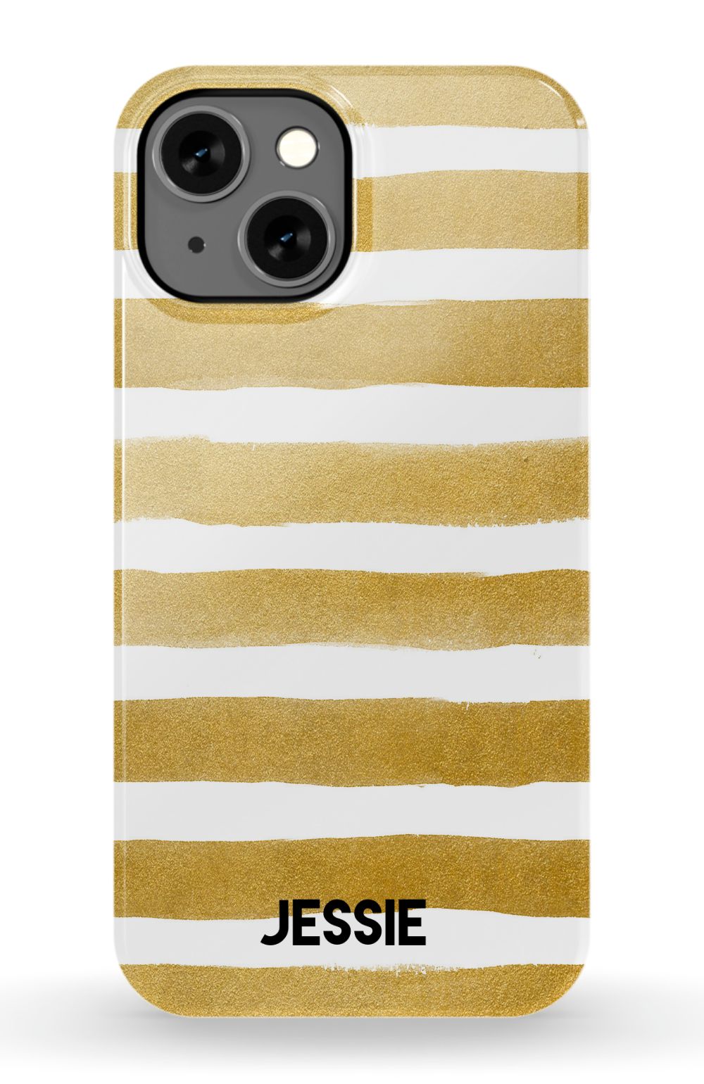 Personalized Gold Watercolor Phone Case
