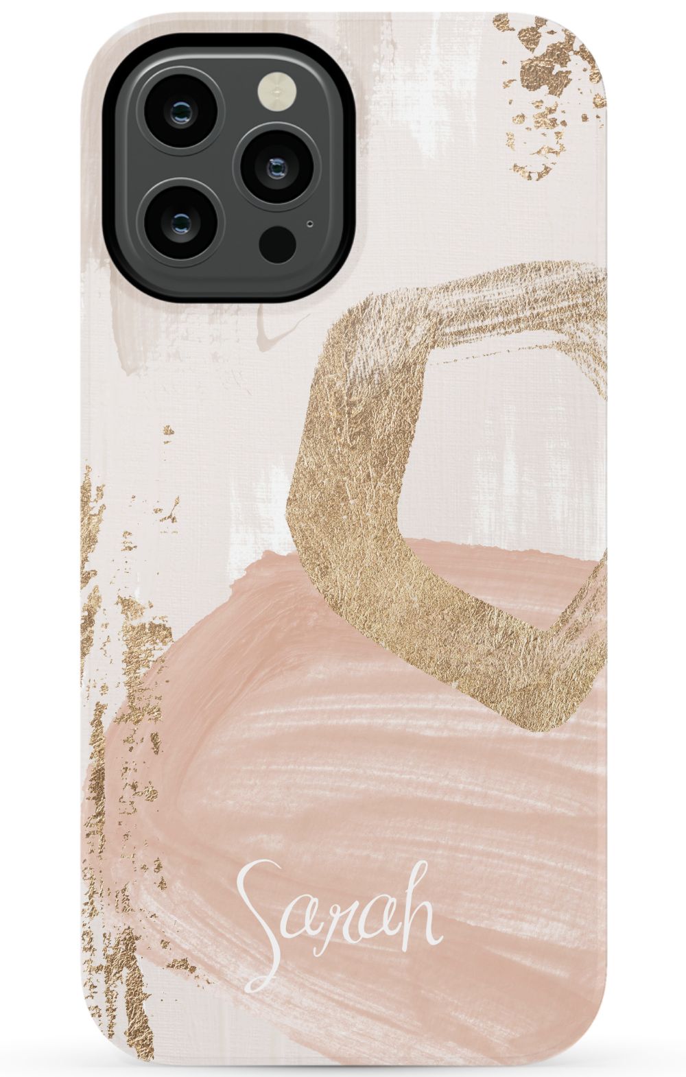Blush & Gold Personalized Phone Case