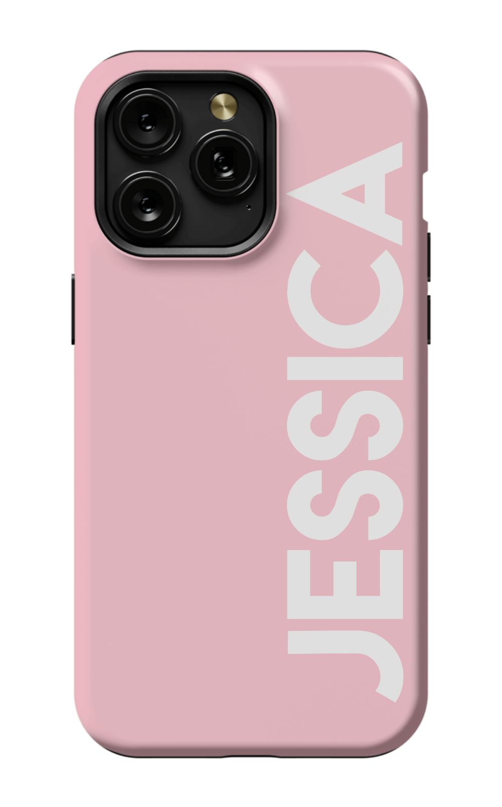 Personalized Solid Pink Phone Case