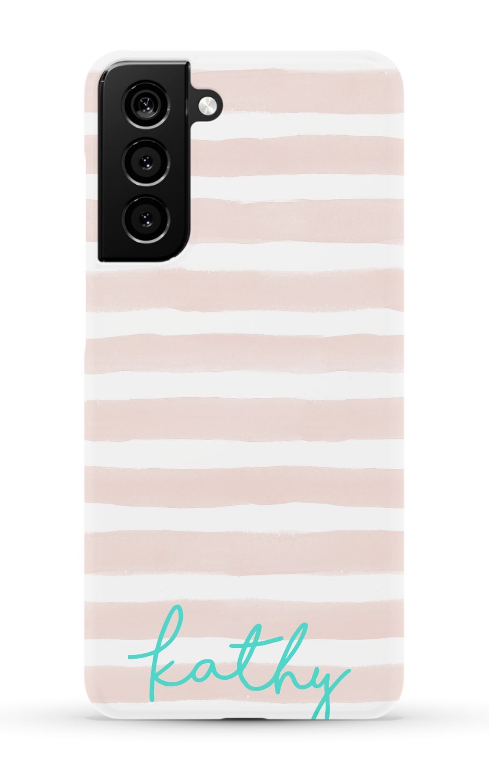 Personalized Pink Watercolor Phone Case