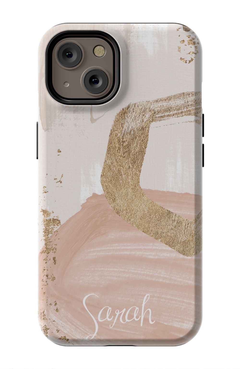 Blush & Gold Personalized Phone Case