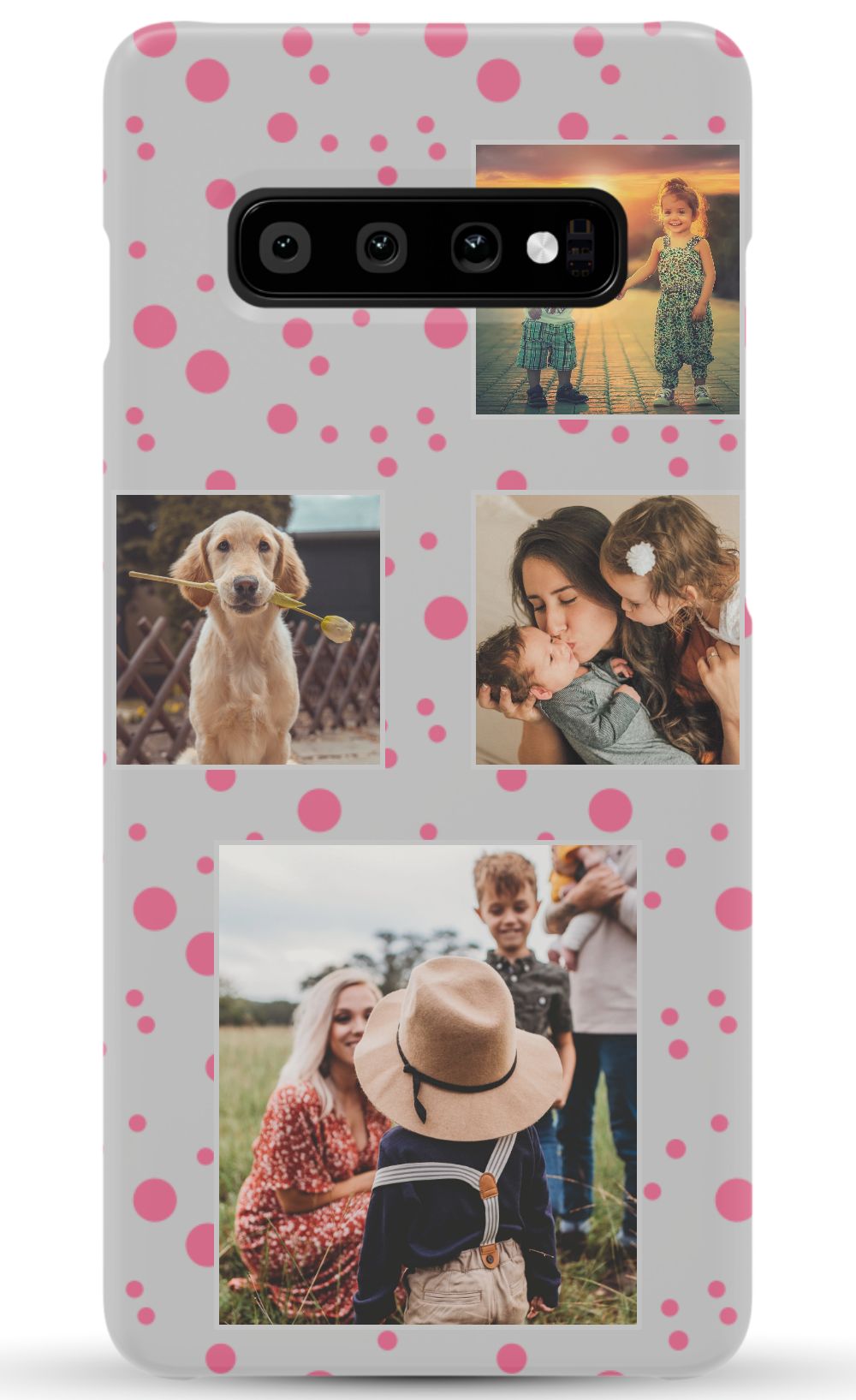 Personalized Gallery Polka Dot Phone Case