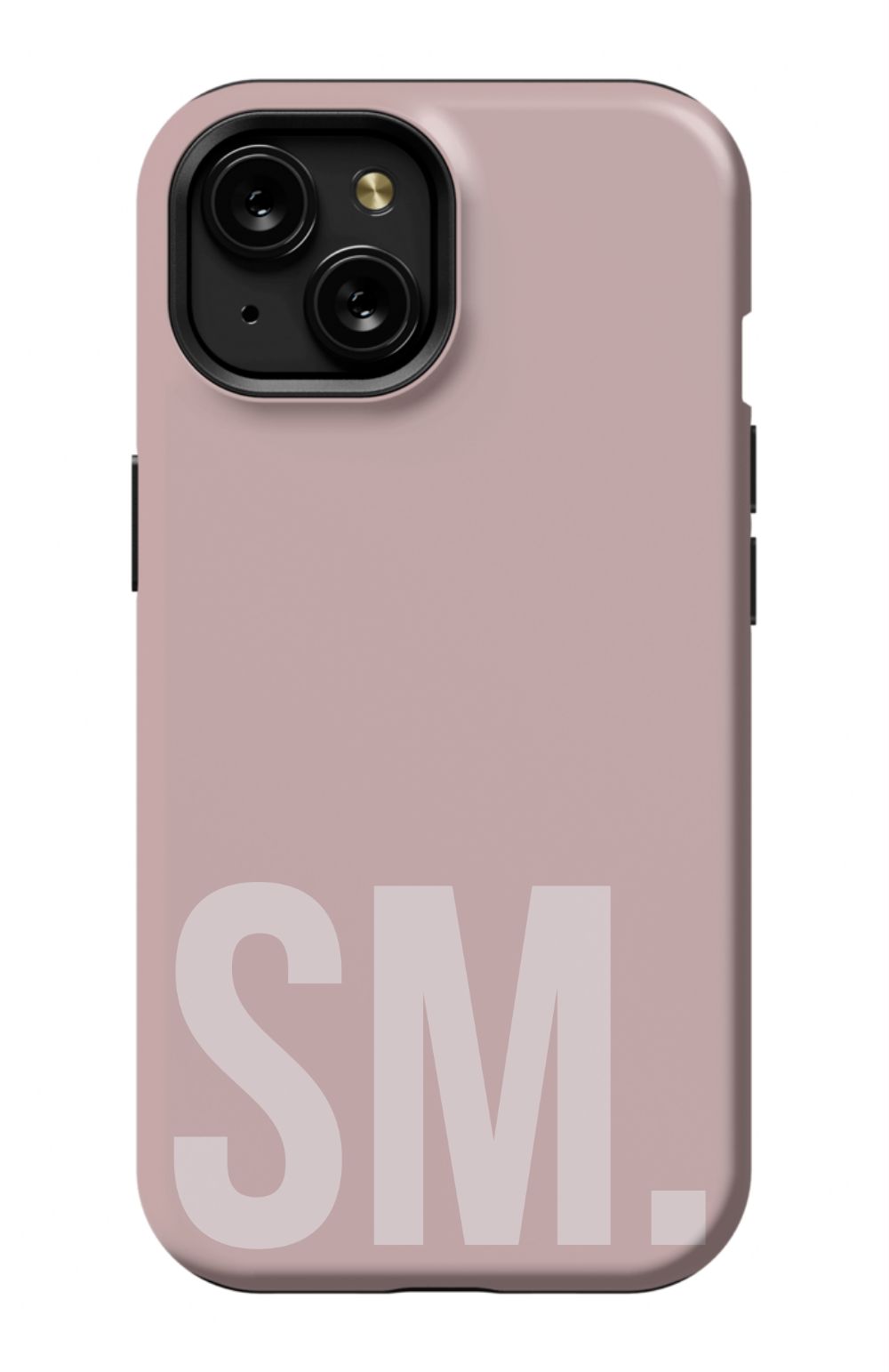 Nude Pink Personalized Monogram Phone Case