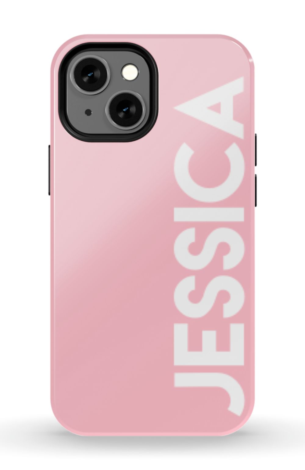 Personalized Solid Pink Phone Case