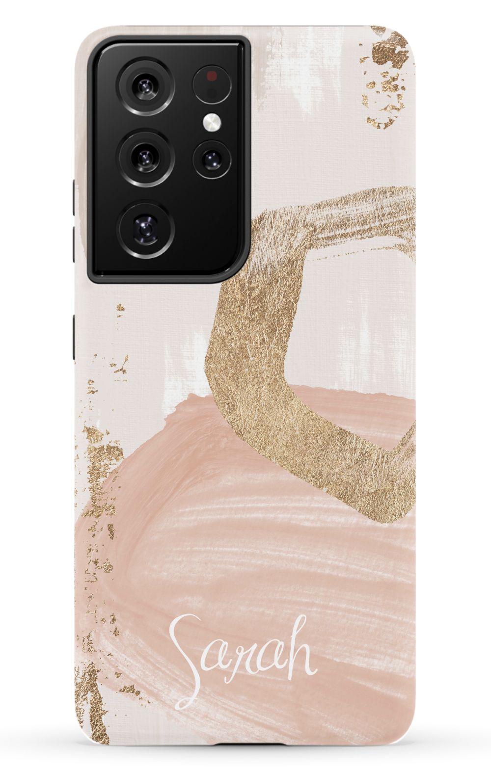 Blush & Gold Personalized Phone Case