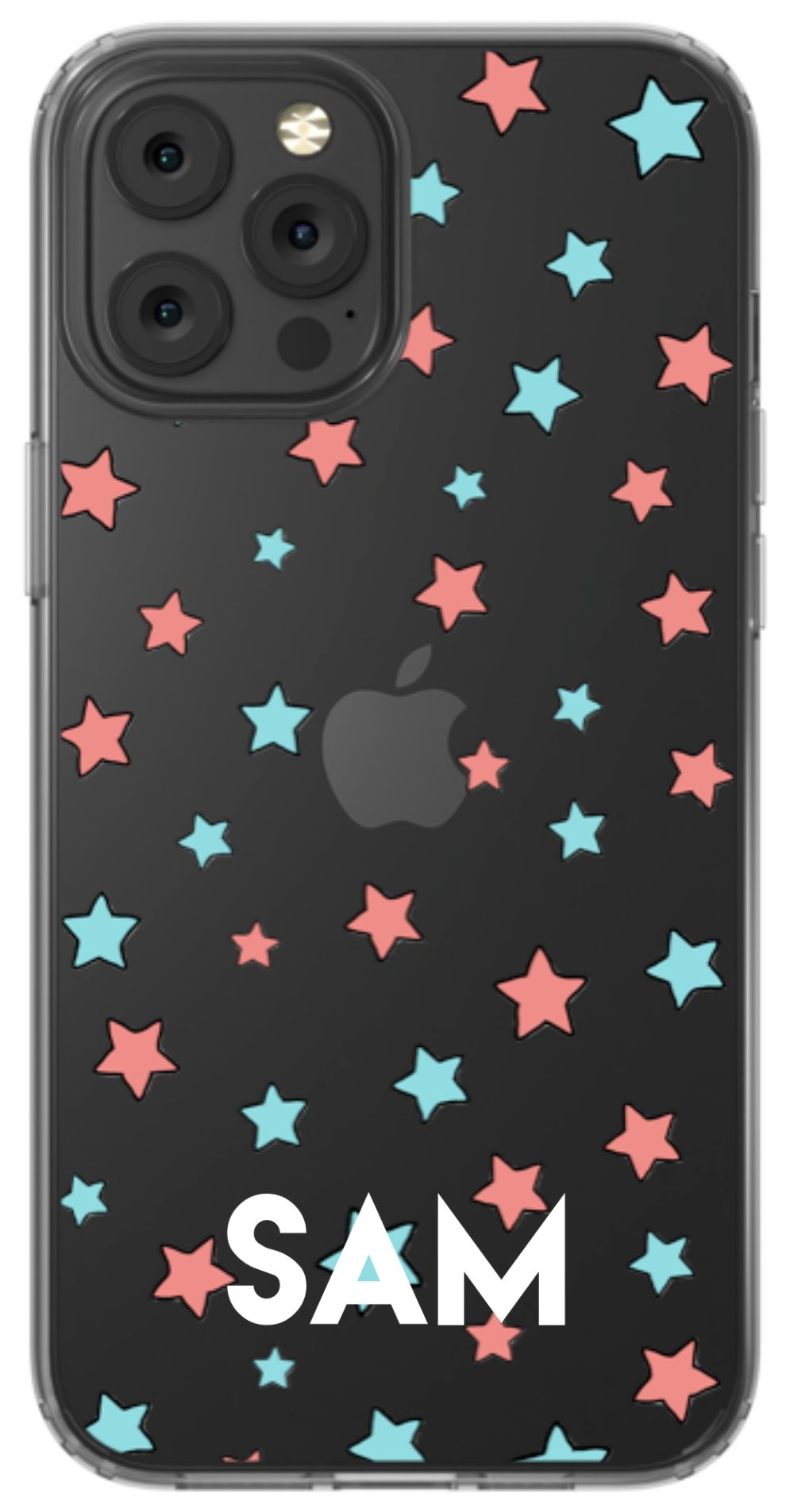 Stars Clear Case - Partner Design