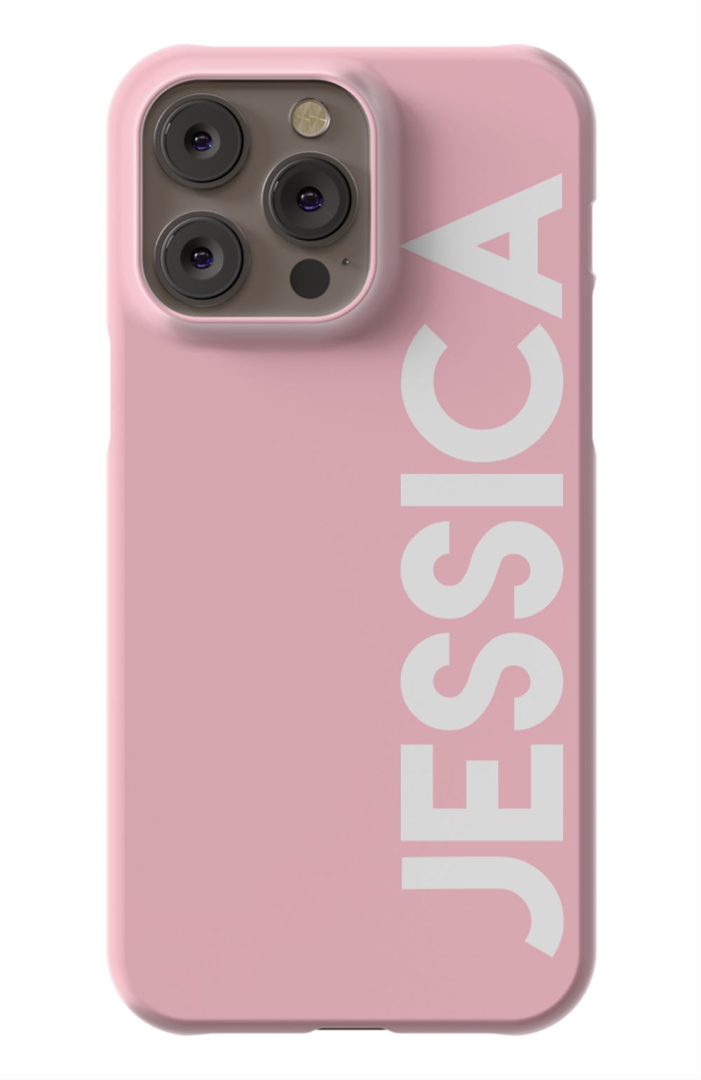 Personalized Solid Pink Phone Case