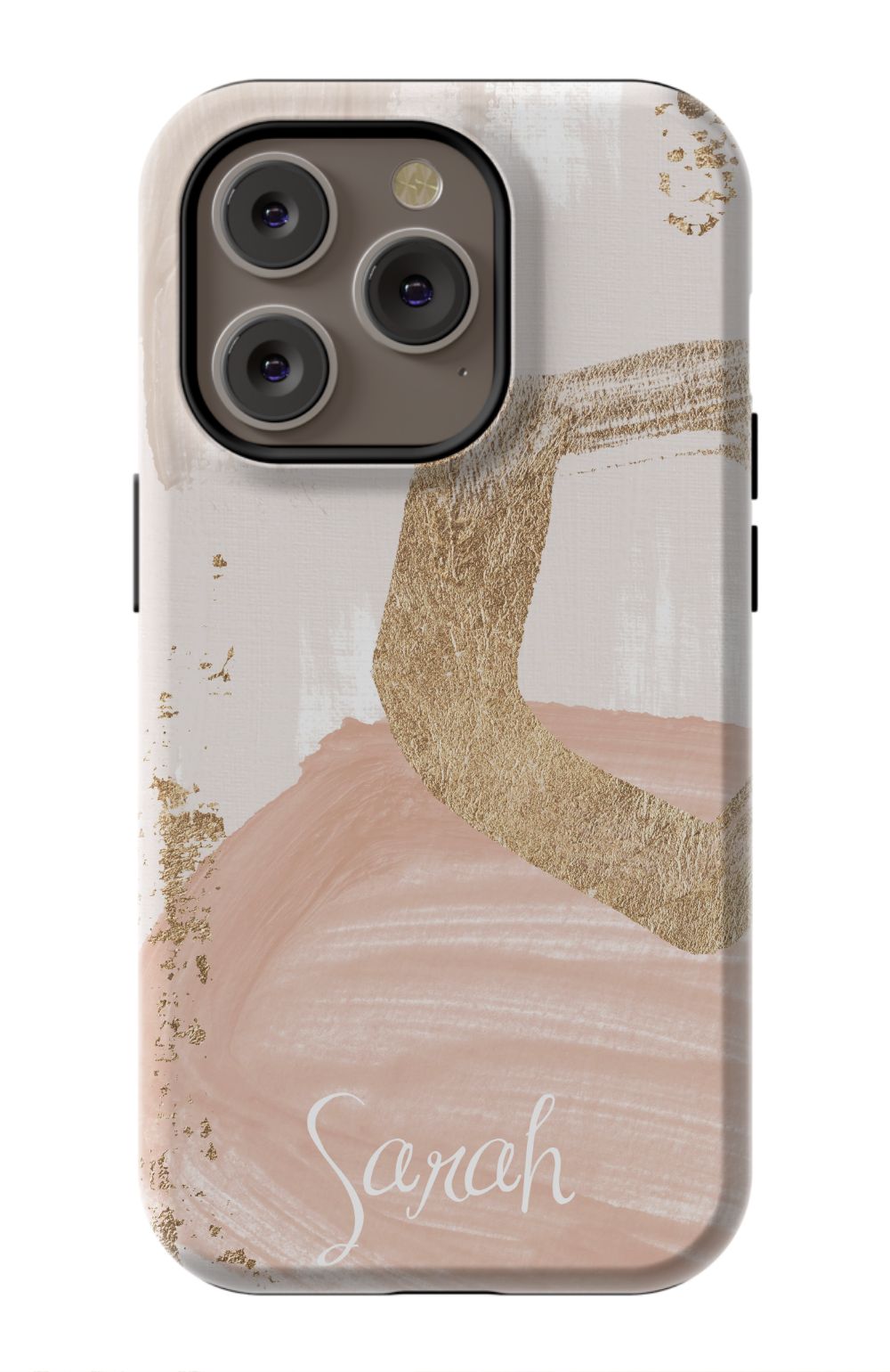 Blush & Gold Personalized Phone Case