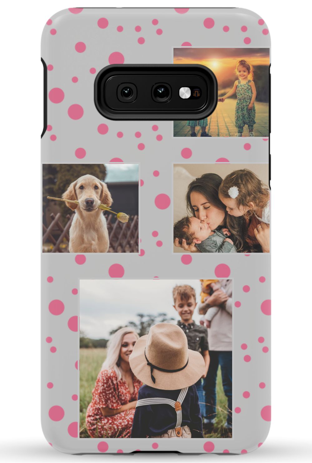 Personalized Gallery Polka Dot Phone Case