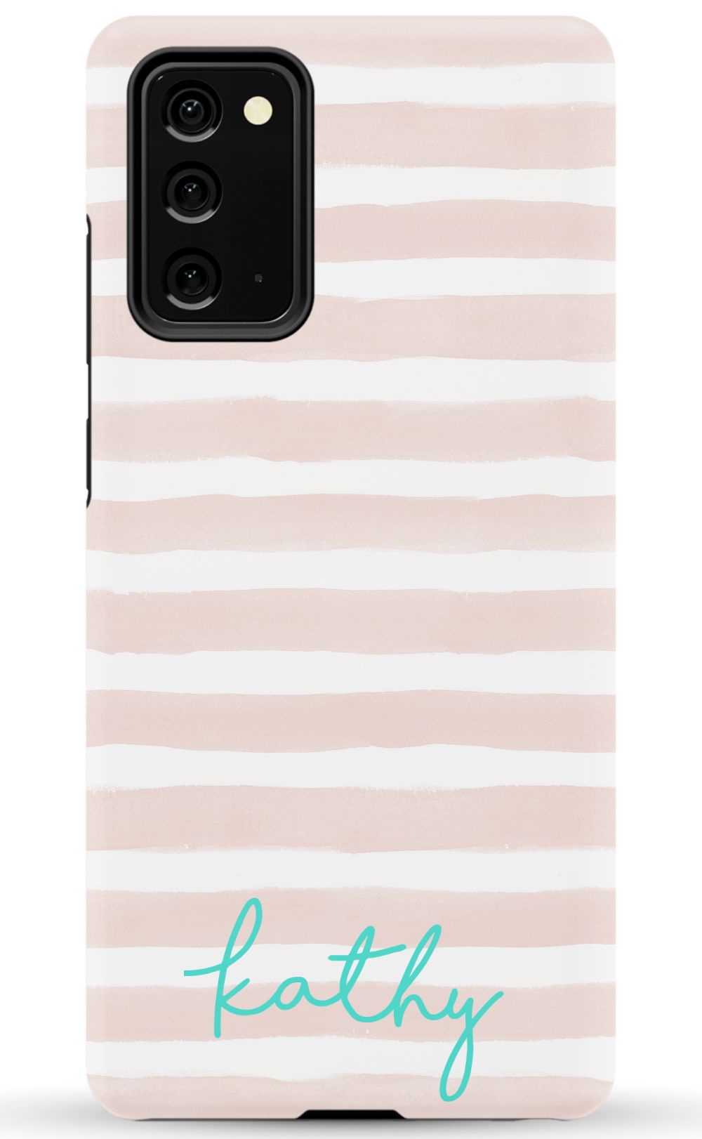 Personalized Pink Watercolor Phone Case