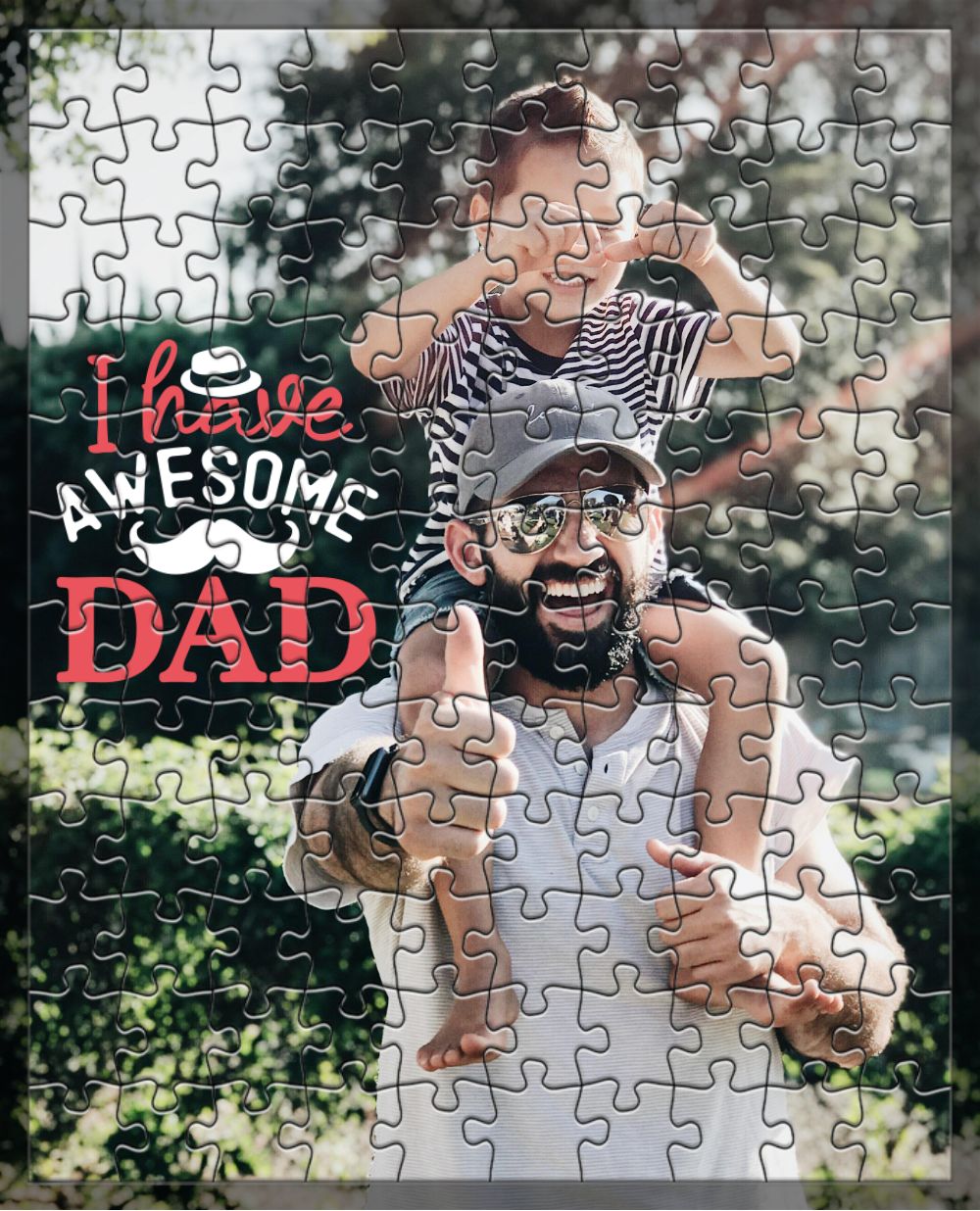 Awesome Dad Photo Puzzle