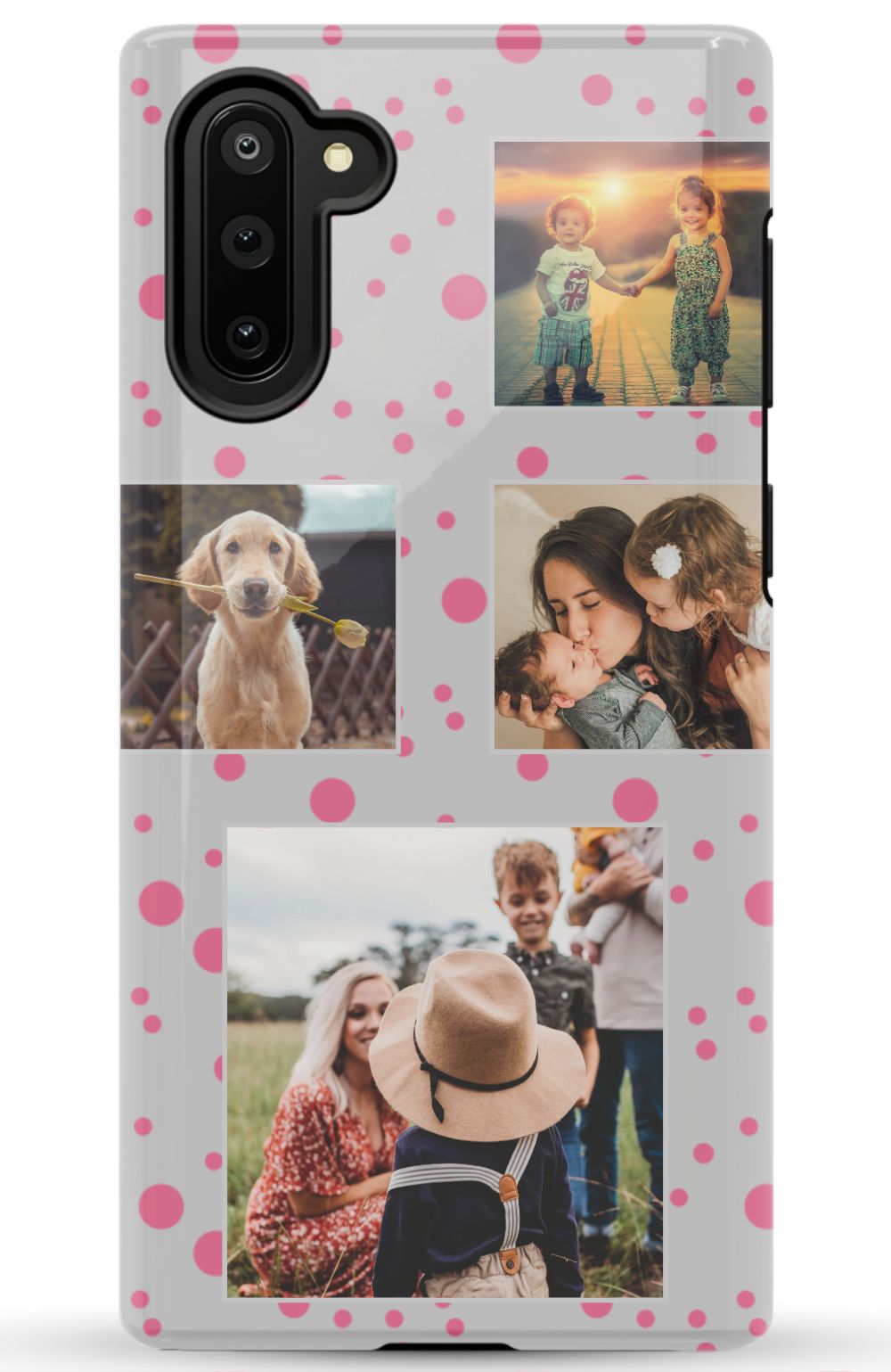 Personalized Gallery Polka Dot Phone Case