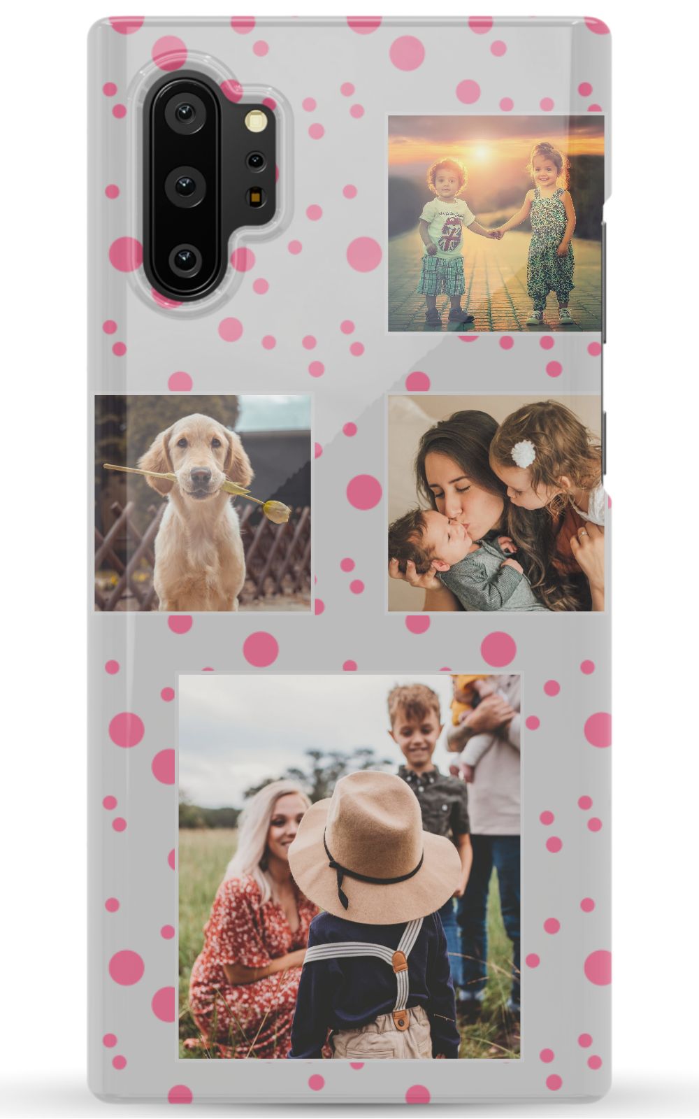 Personalized Gallery Polka Dot Phone Case