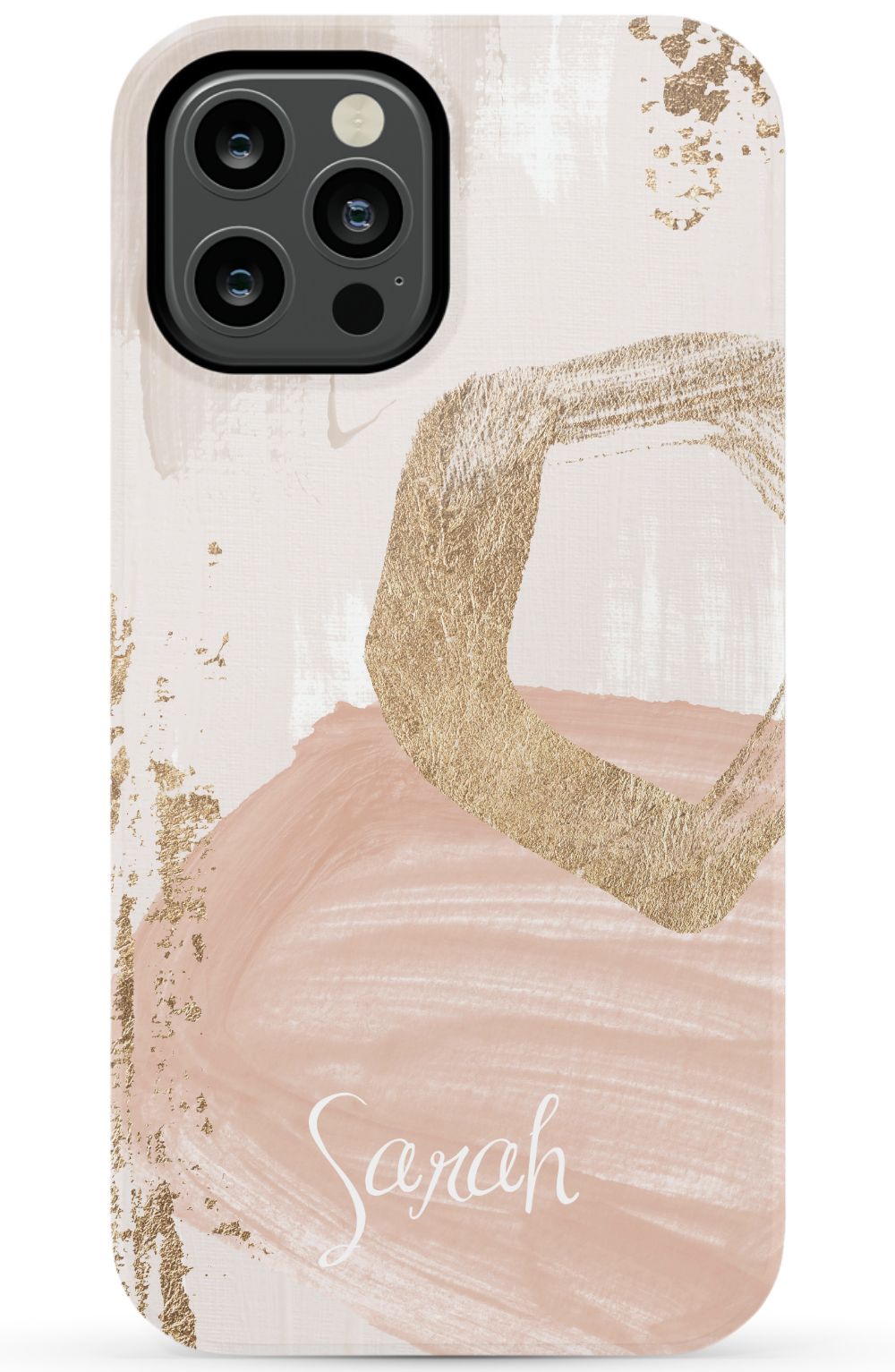 Blush & Gold Personalized Phone Case