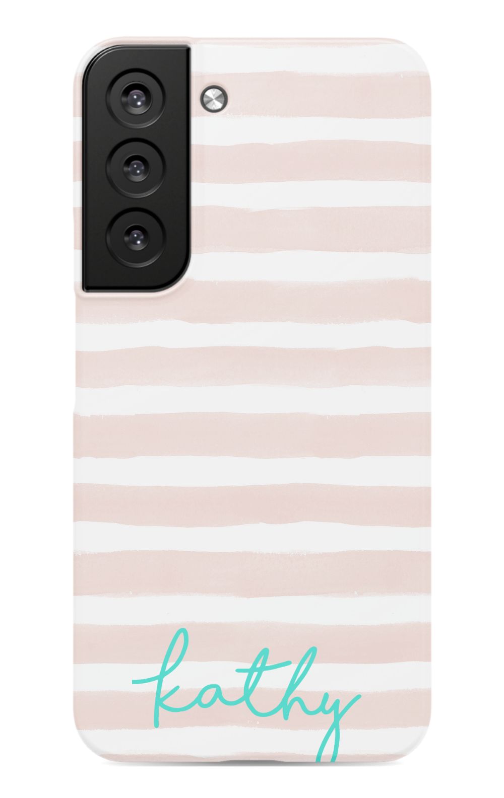 Personalized Pink Watercolor Phone Case