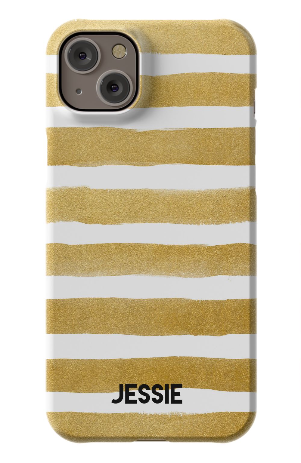 Personalized Gold Watercolor Phone Case