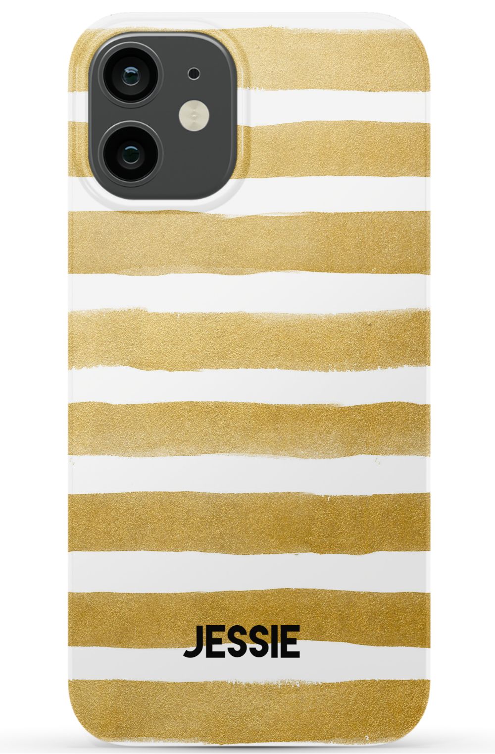 Personalized Gold Watercolor Phone Case