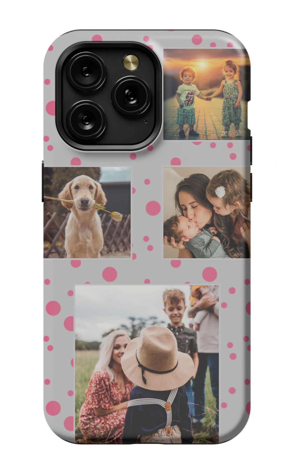 Personalized Gallery Polka Dot Phone Case