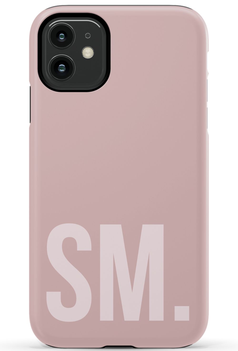 Nude Pink Personalized Monogram Phone Case