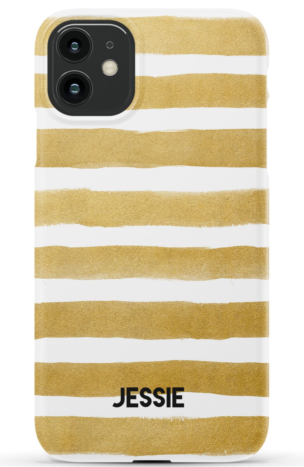 Personalized Gold Watercolor Phone Case